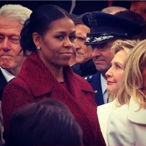 First Ladies Share a Moment